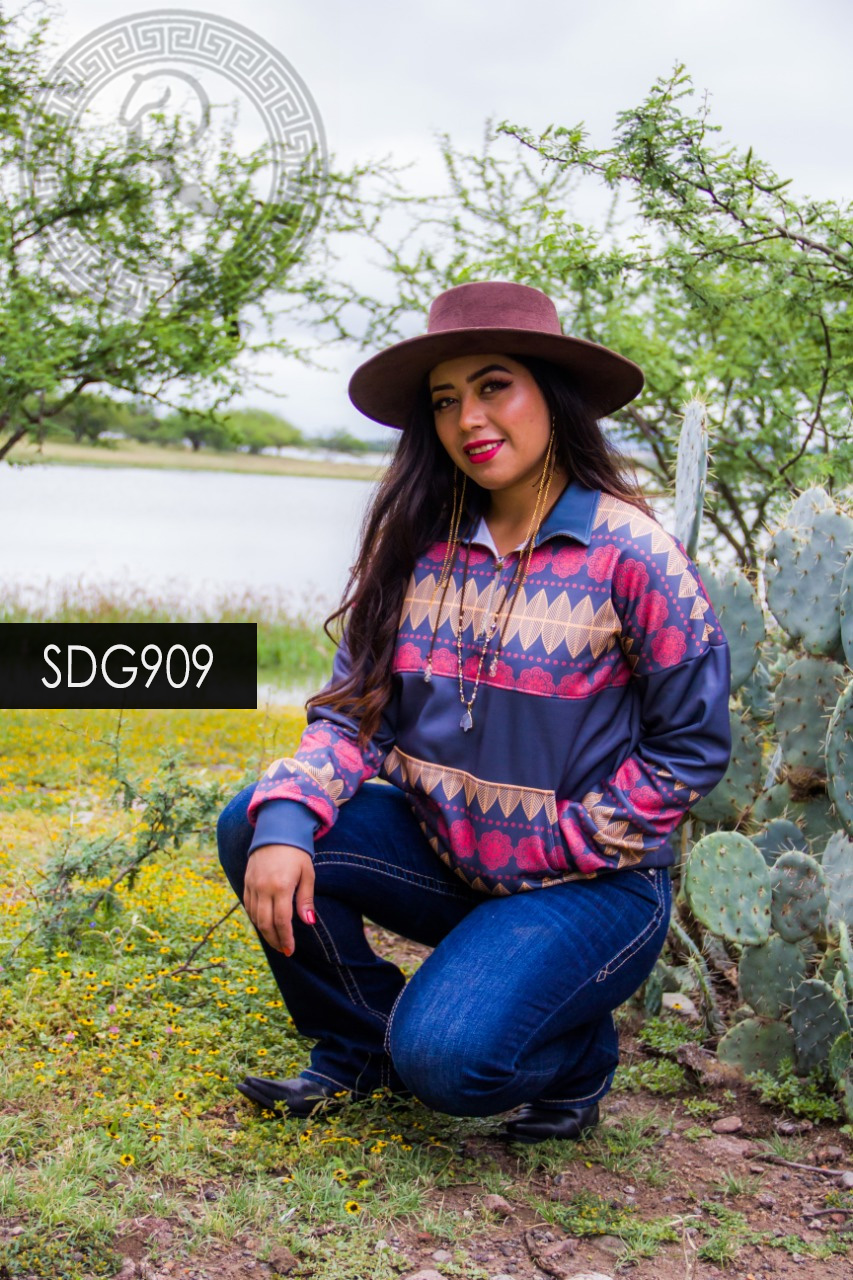 SUDADERA CON CIERRE UNISEX - SDG909